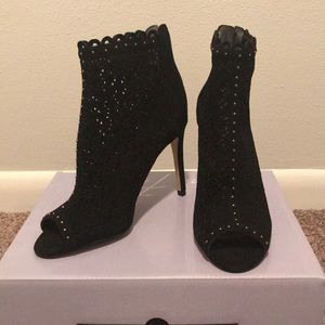 * HOST PICK * Marc Fisher open-toed booties w/box